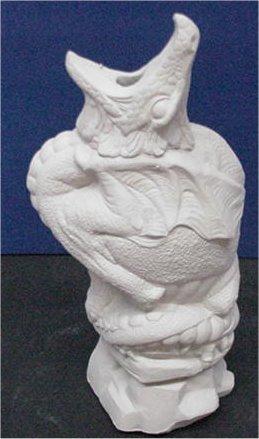 Dragon Oil Lamp/Smoker 9"t