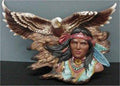 Brave Eagle Wall Plaque 16"L