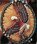 Eagle Dancer Shield 9"t
