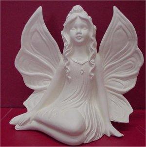 Side Sitting Fairy 6"t