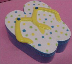 Flip Flop Box 5"L