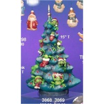 Frog Tree Lite Up 15"T
