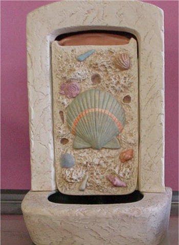 Shell Fountain 12"T