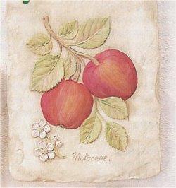Apple Plaque 9"