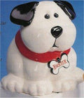 Dog Cookie Jar 9"H