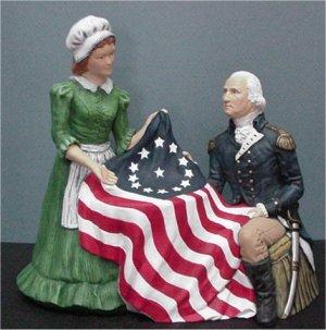 Betsy Ross & George 9"