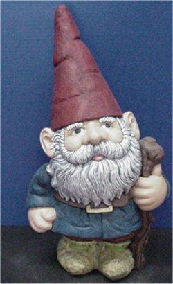 Large Garden Gnome 21"t  Unpainted