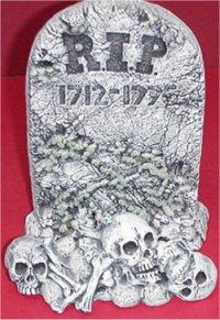 Tombstone & Skulls 8.5"