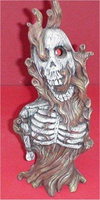 Skeleton Trapped in Tree 14.5"t