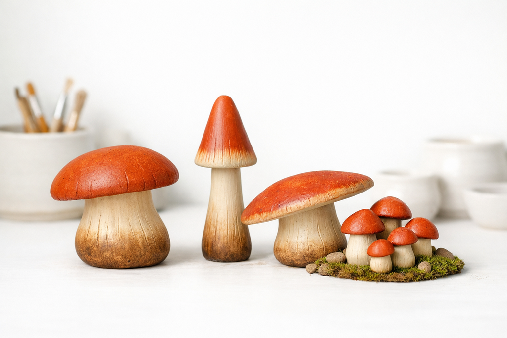 Pottery Class – Fantasy Woodland - Where Mushrooms Meet Imagination