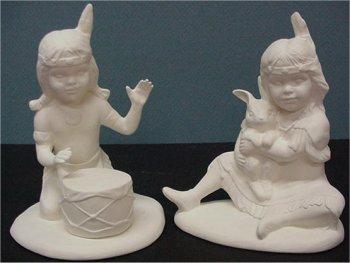 Boy & Girl Set 5.5"T