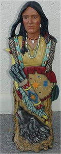 Indianman Totem 17"