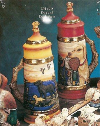 Dog & Duck Stein 17"H