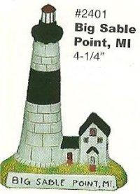 Big Sable Point Lighthouse 4.25"t