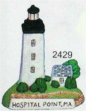 Hospital Point Lighthouse 4"t