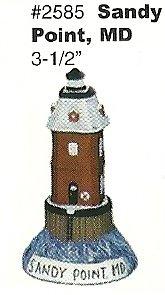 Sandy Point Lighthouse 3.5"