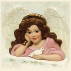 Angel Shelf Sitter Base incld 12x10"