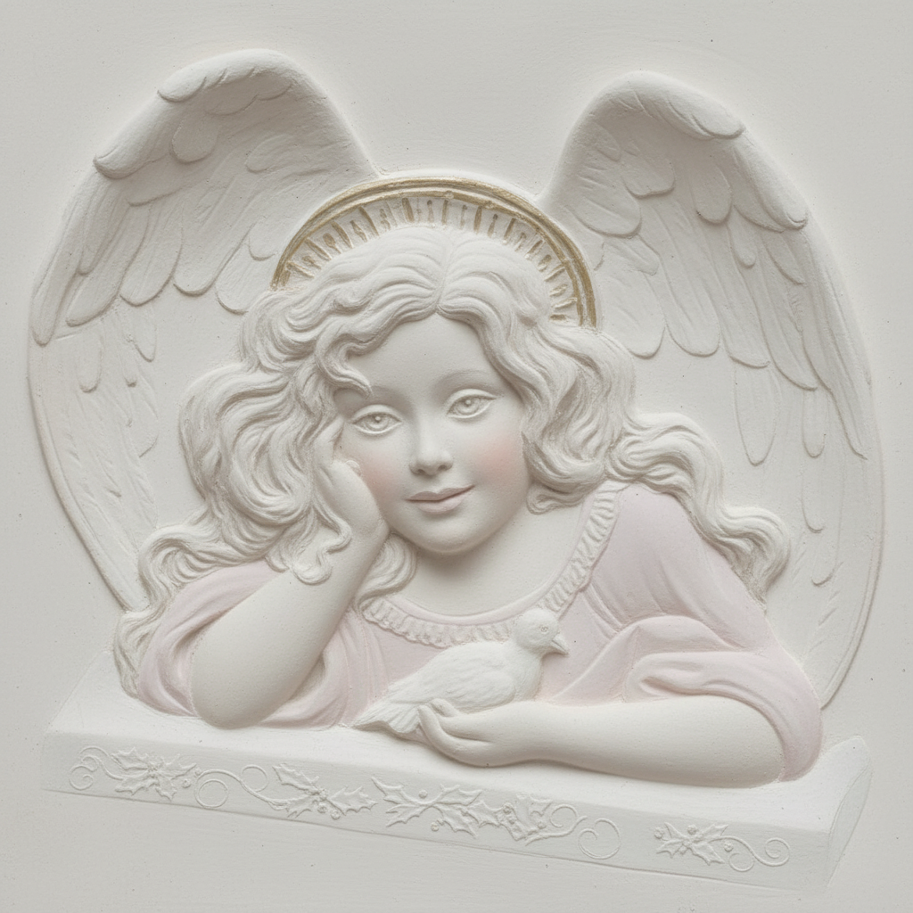 Angel Shelf Sitter Base incld 12x10"