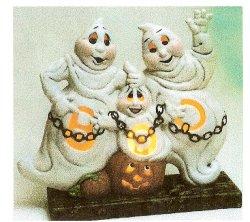 Ghost Scene, Base Incl. 13x11.5"