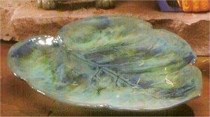 Mayco Leaf Platter 14"L