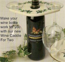 Wine Caddie For Two 8.5x5.5" Acc. not included