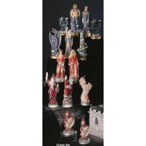 Myst. Chess Figures Only 7"T Unpainted