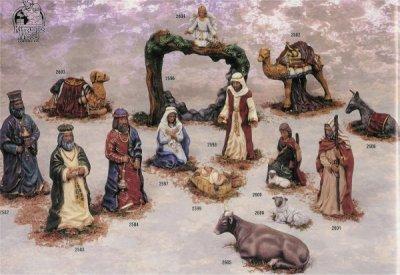 Kimple's Sm. Nativity/ Standing Camel 7"tall