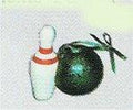Bowling Ornament 2.75"