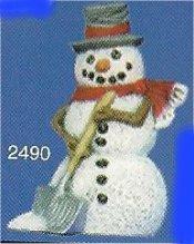 Snowman w/Shovel Orn. 3"t
