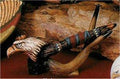 Eagle Peace Pipe & Holder 4.35"t