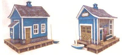Petro Boat House 7.5"x7"w