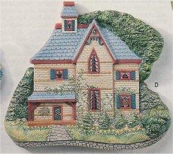 House Wall Plaque 11"Hx10"