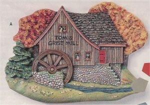 Grist Mill Plaque 10x14"