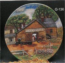 Black Smith Plaque 6"dia.