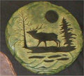Elk Plaque/Slab 11x11"