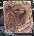 Lion Plaque 8x9: