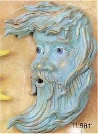 North Wind Plaque 13.75"L