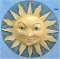 Sun Face Plaque 11x11"