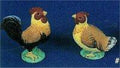 Rooster & Hen 1.75"T