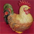 Rooster Cookiejar 15"T