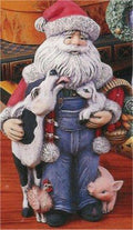 Gare Barnyard Santa 10"