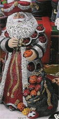 Ladybug Santa 9"