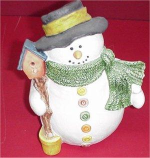 Snowman/Birdhouse 9"