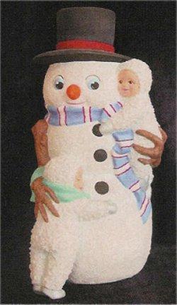Snowmanw/Snow Babies 8"T