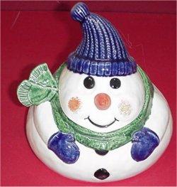 Snowman Treat Box 6.5"