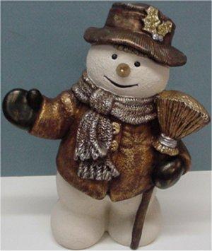 Snowman/Broom 11"