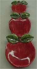 Apple Spoonrest 8.5"