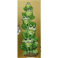 Stack of Frogs 8.5"T
