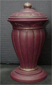 Vase/Urn w/Lid 10"t  5.5"dia.