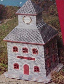 VIPTown Hall clock not included Imprint  only12.25"T